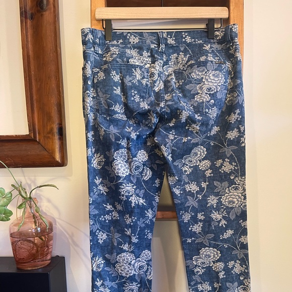 Lauren Ralph Lauren SZ 8 Floral Jeans! - Picture 13 of 13